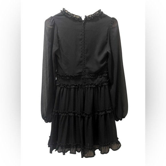 Mi-ami Black Long Sleeve Dress - Picture 4 of 5